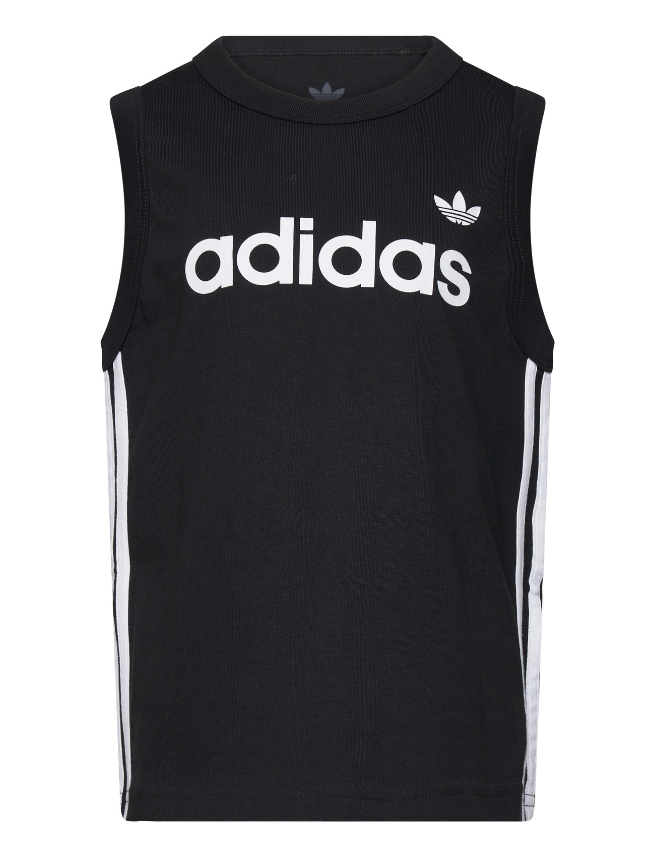 adidas Originals 3S Lo Tank Top, 140, Black