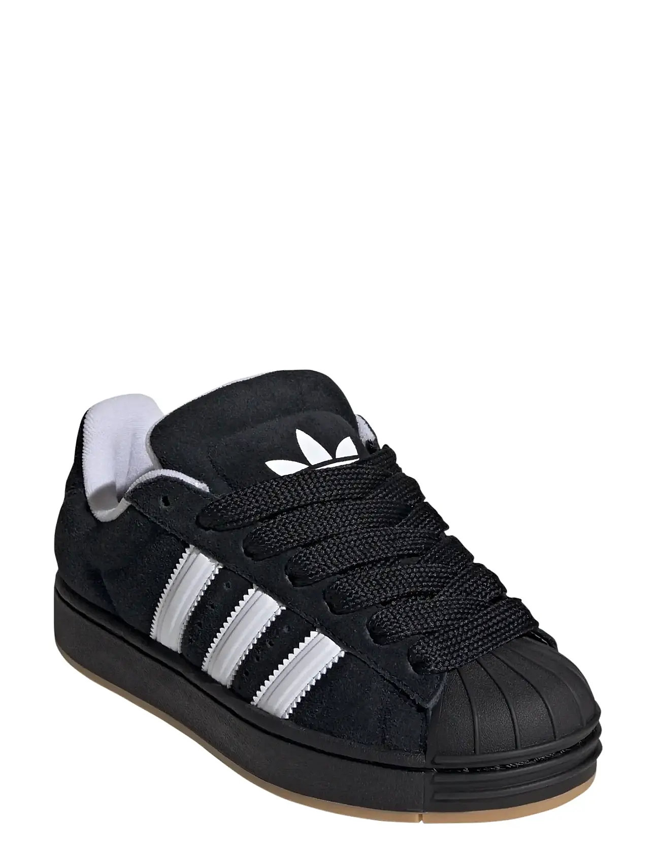adidas Originals Superstar St J, 35 1/3, Black, Sneakers > Sneakers Med Lav Top, Børn