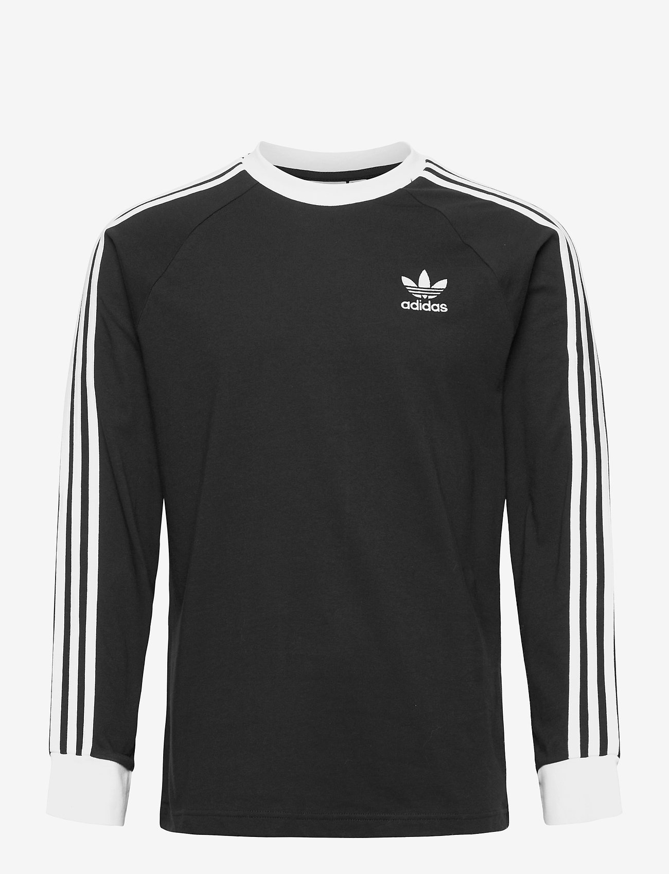 adidas 3 stripe ls tee