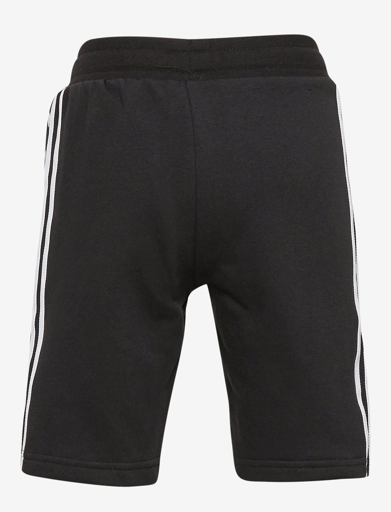black adidas fleece shorts