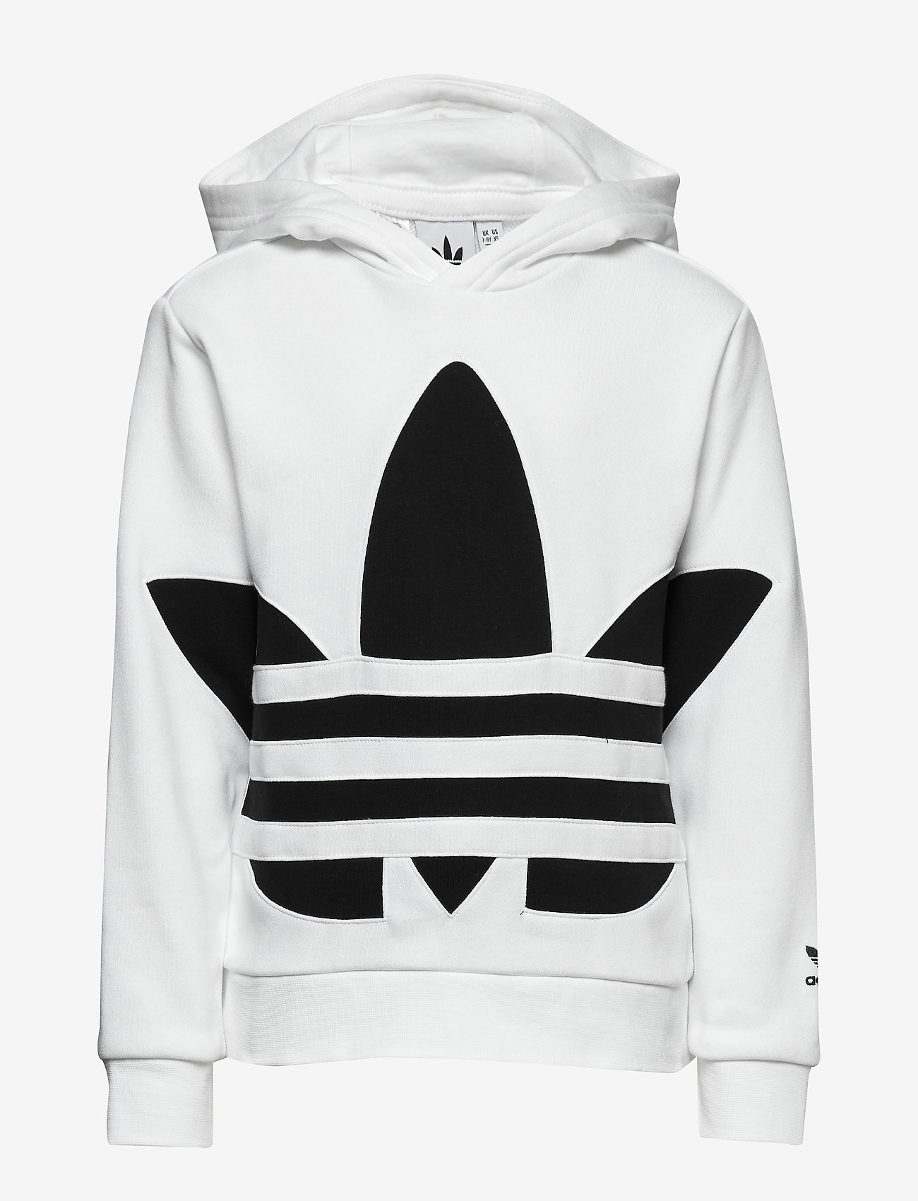 adidas hoodie white and black