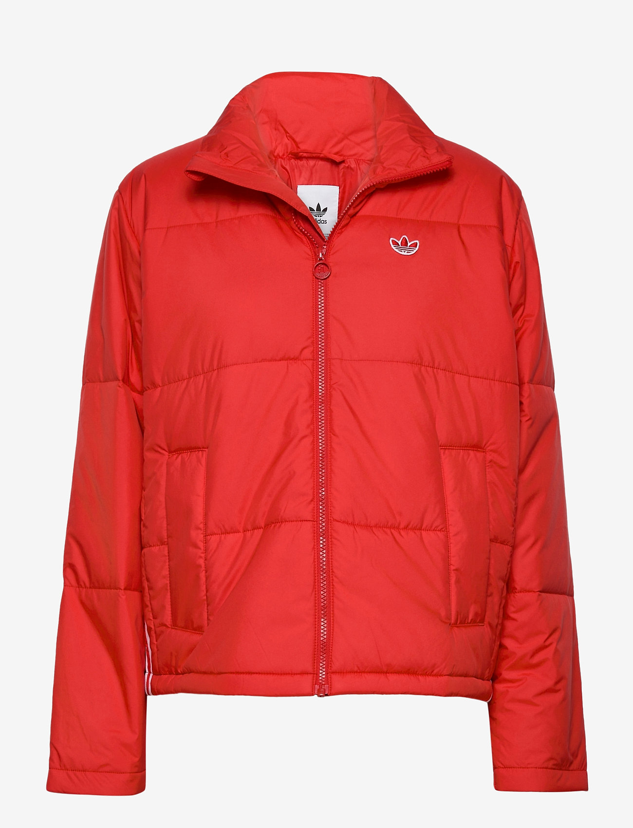 adidas red puffer jacket