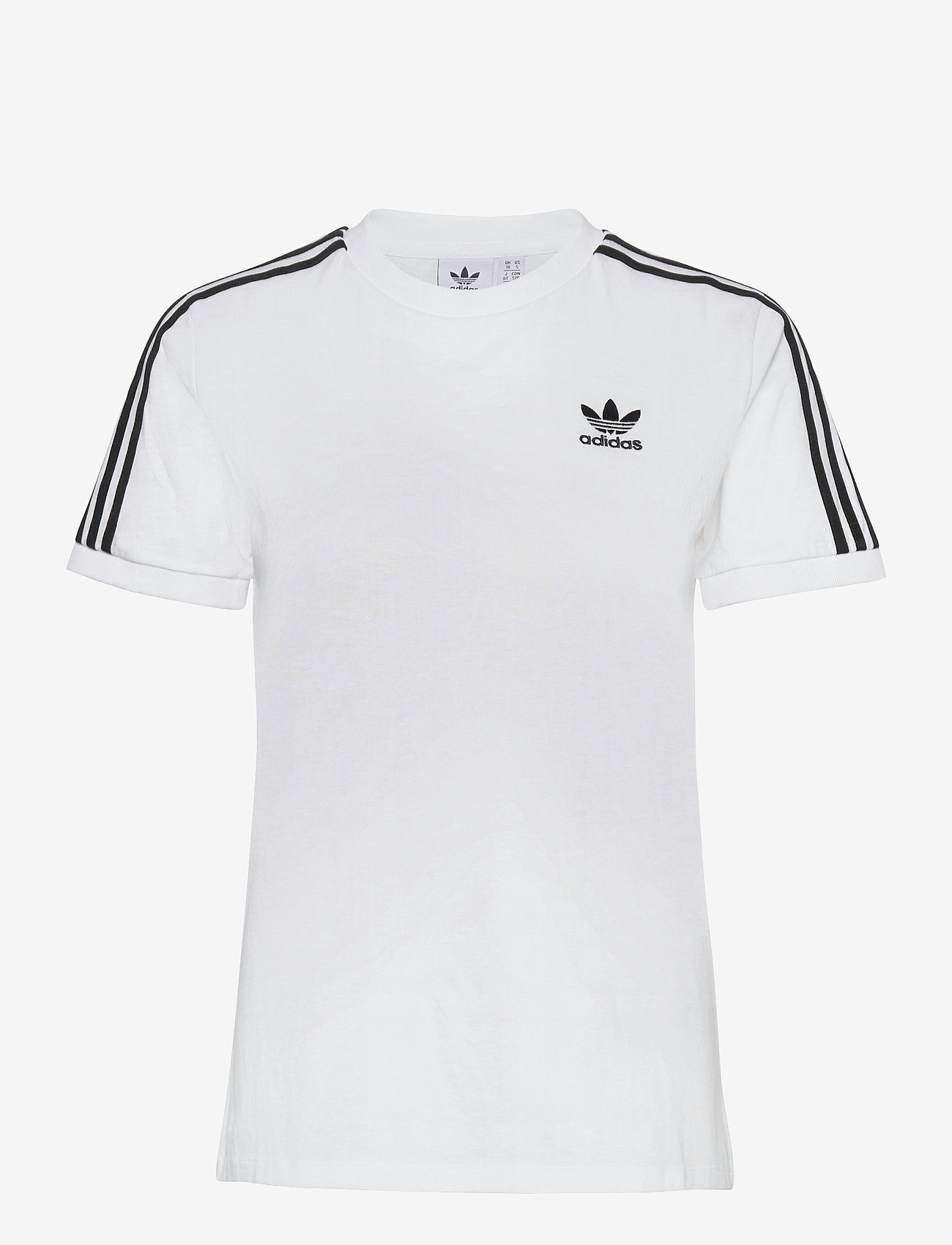 Adicolor Classics 3 Stripes T Shirt W White 299 Kr Adidas Originals Boozt Com