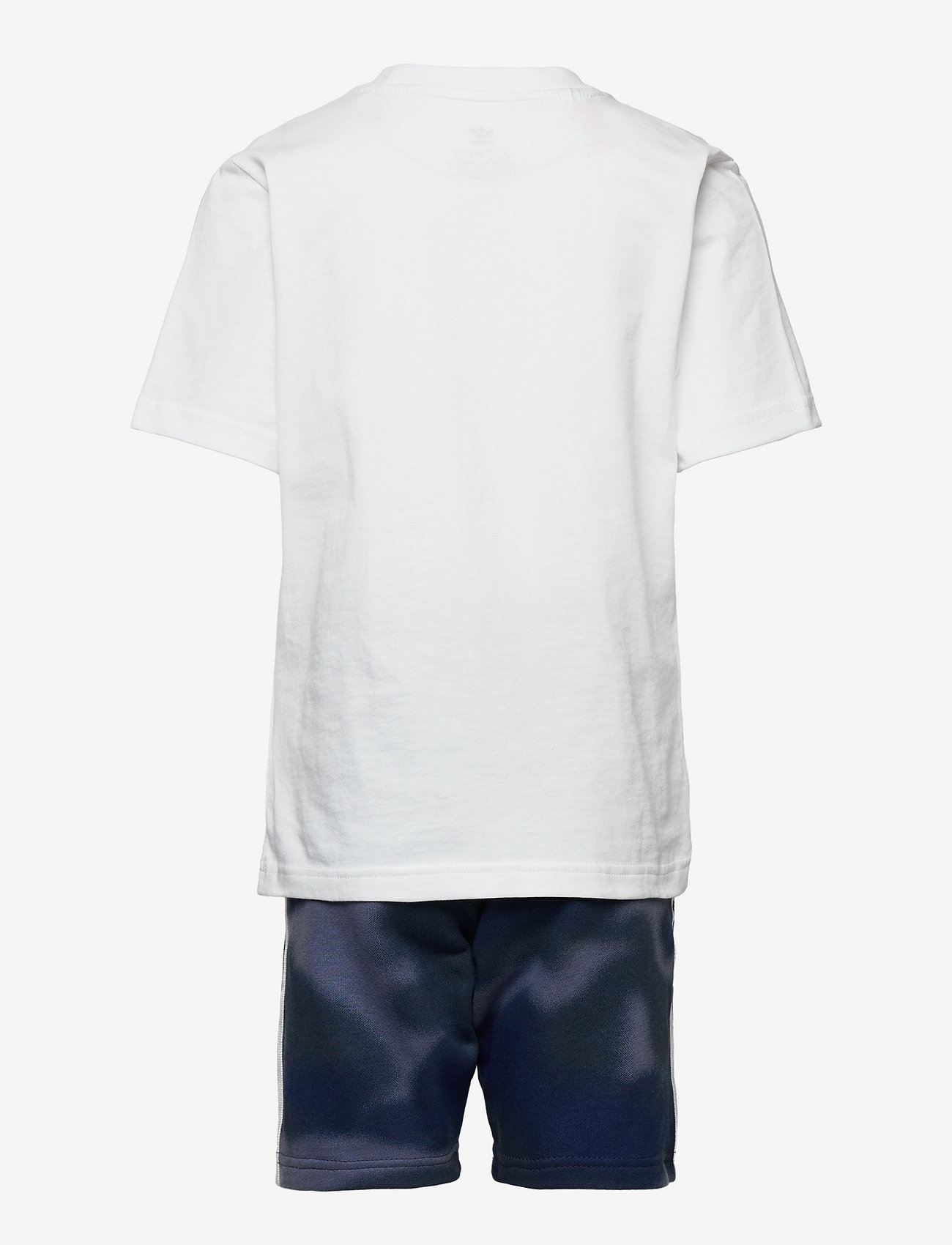 adidas Originals - Camo Print Shorts and T-Shirt Set - white/apsord - 1