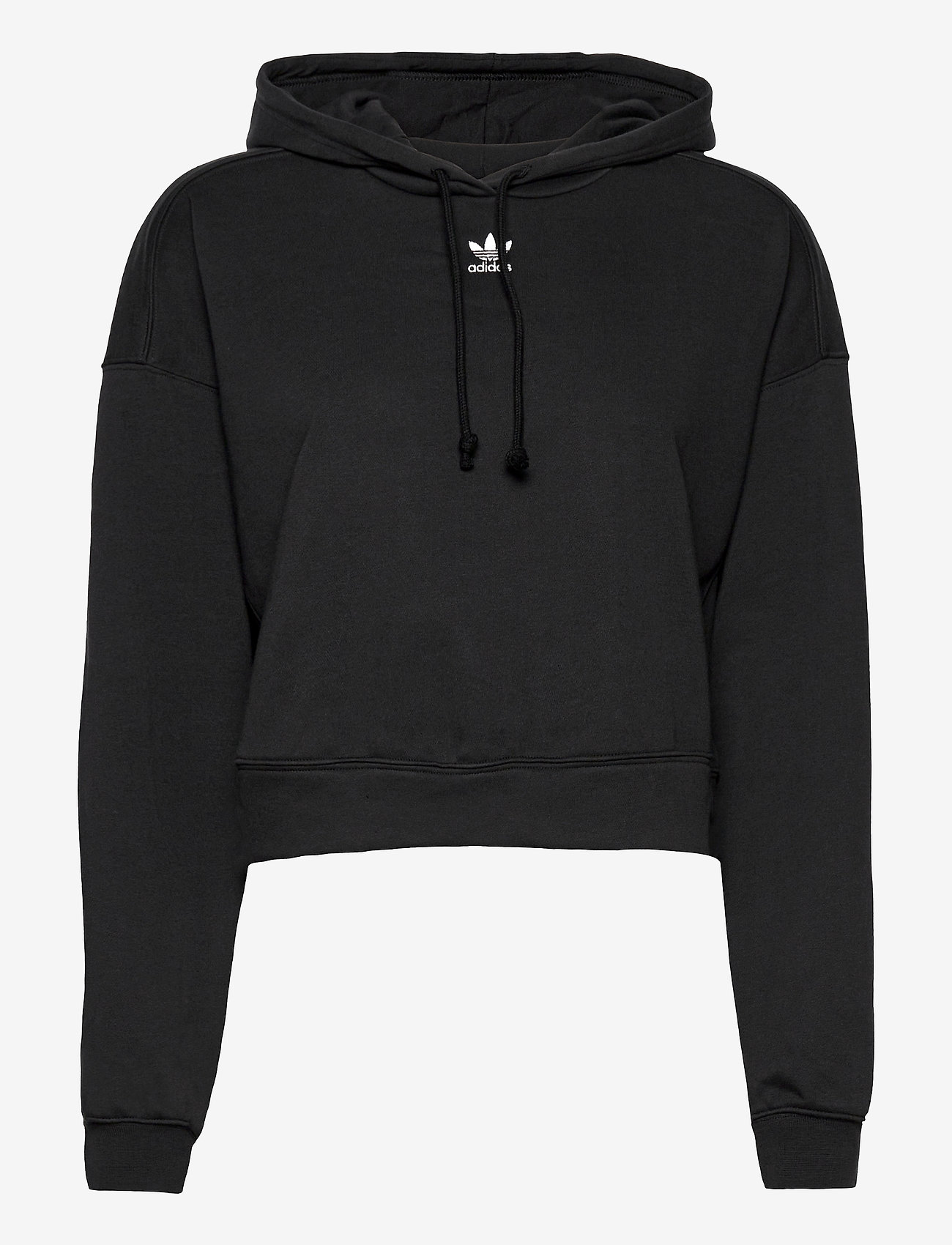 adidas originals essentials hoodie in black