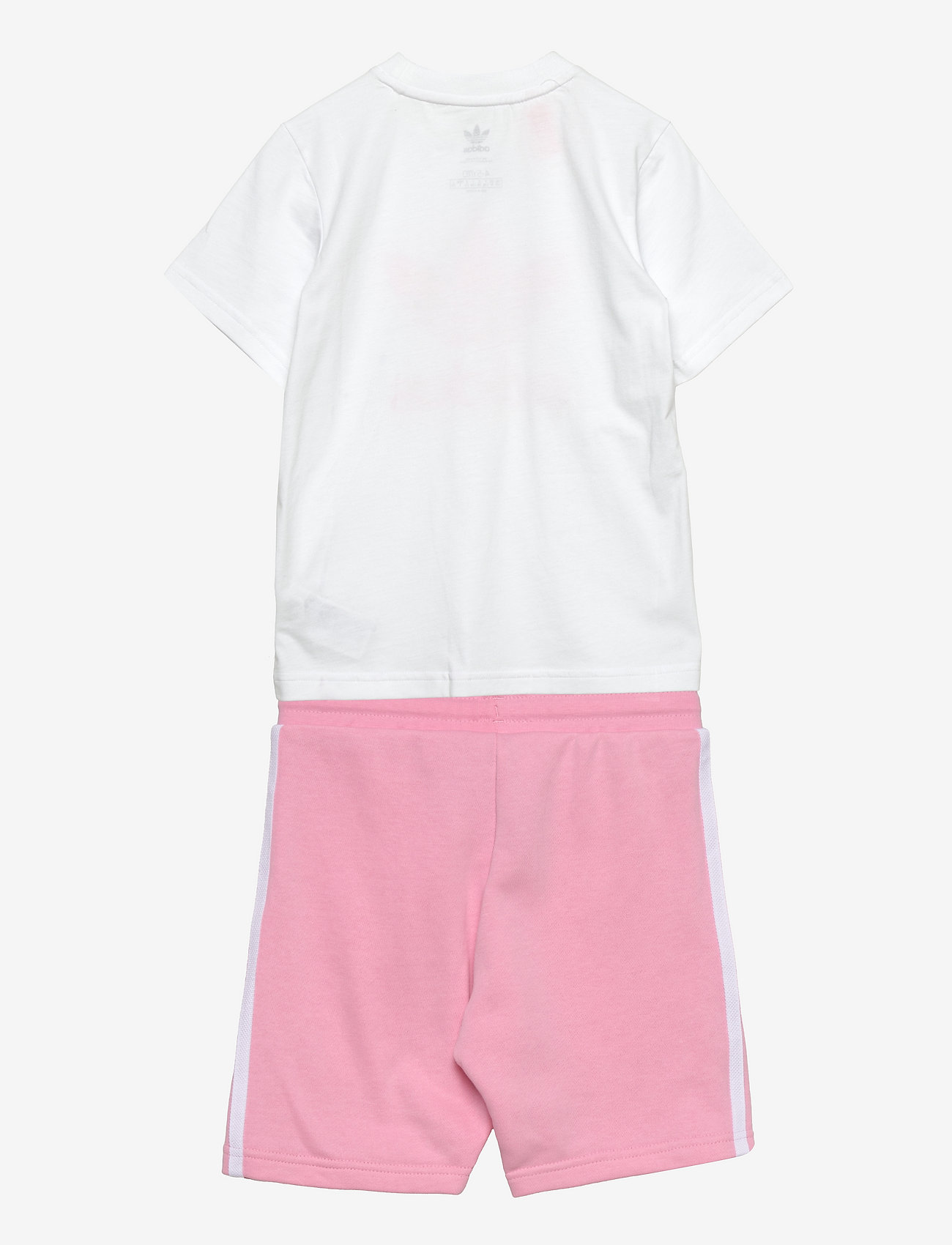 adidas Originals - Adicolor Shorts and Tee Set - sets with short-sleeved t-shirt - white/trupnk - 1