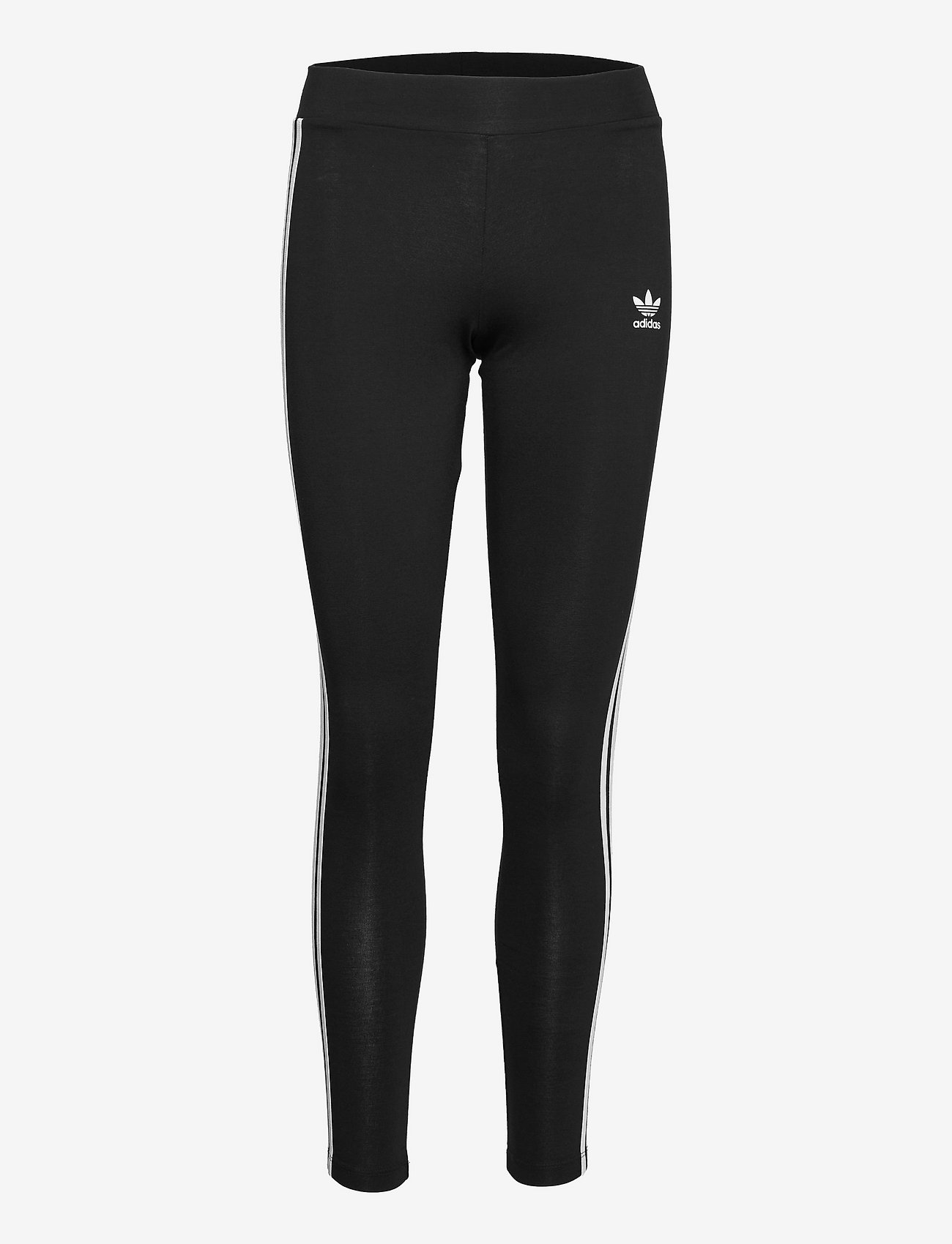 adidas original 3 stripe leggings black