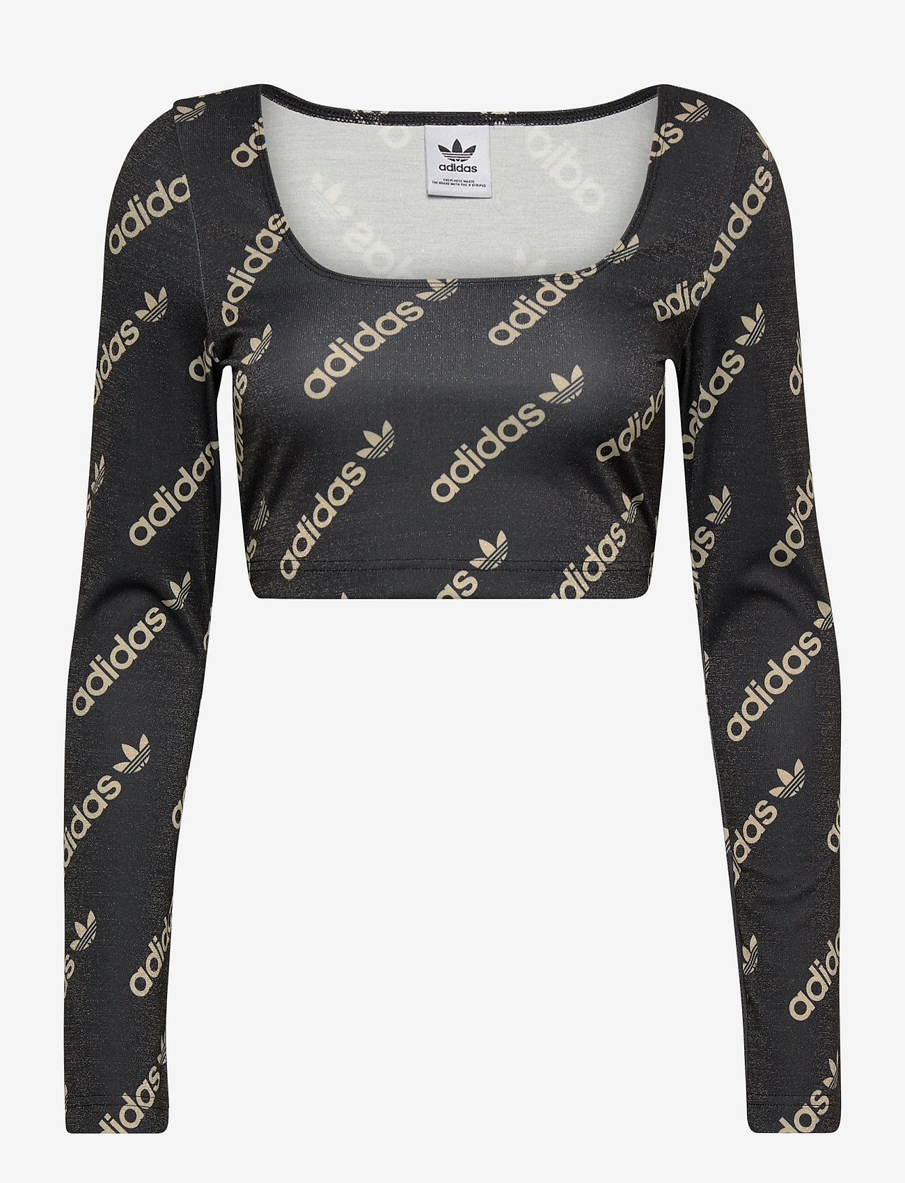 adidas originals long sleeve crop top