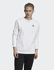 adidas loungewear trefoil essentials crewneck sweatshirt