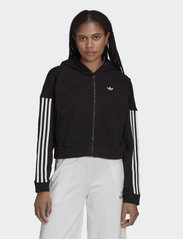 adidas cropped zip up hoodie