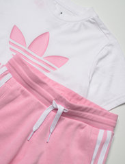 adidas Originals - Adicolor Shorts and Tee Set - sets with short-sleeved t-shirt - white/trupnk - 2