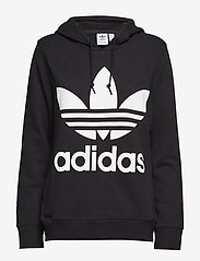 mens adidas originals trefoil hoodie black