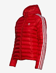 red adidas slim jacket