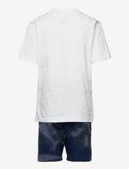 adidas Originals - Camo Print Shorts and T-Shirt Set - white/apsord - 1