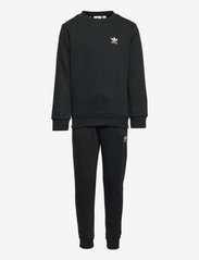 adidas Originals - Adicolor Crew Set - sweatsuits - black - 0
