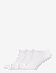 Trefoil Liner Socks 3 Pairs - WHITE/WHITE/BLACK