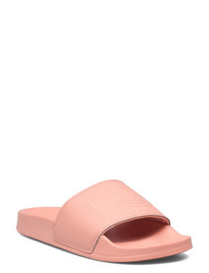 blush vans slides