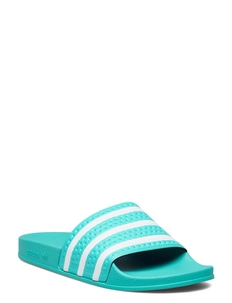 adidas green sliders