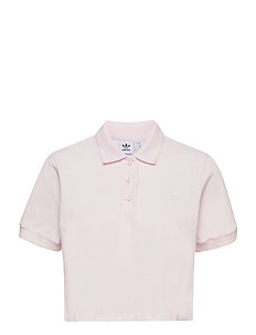 adidas pink polo shirt