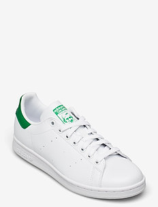 Stan Smith Shoes - matalavartiset tennarit - ftwwht/ftwwht/green