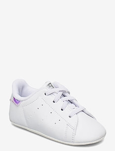 Stan Smith Crib Shoes - baby tossor - ftwwht/ftwwht/silvmt