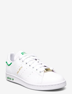 Stan Smith - laag sneakers - ftwwht/green/actpur