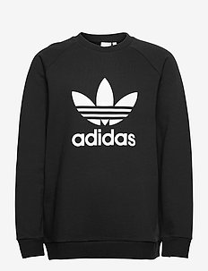 Adicolor Classics Trefoil Crewneck Sweatshirt - sweaters - black/white