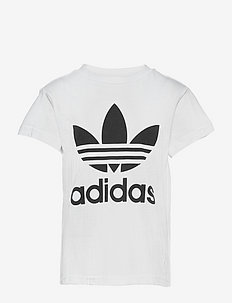 Adicolor Trefoil T-Shirt - kortermet t-skjorte med mønster - white/black