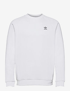 Adicolor Essentials Trefoil Crewneck Sweatshirt - klær - white