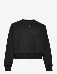 Adicolor Essentials Crew Sweatshirt (Plus Size) W - sweatshirts - black