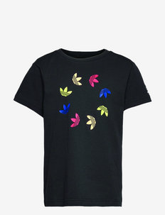 Adicolor Tee - mönstrade kortärmade t-shirts - black