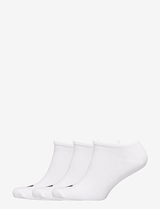 Trefoil Liner Socks 3 Pairs - strümpfe & unterwäsche - white/white/black