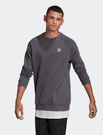 adidas loungewear trefoil essentials crewneck sweatshirt