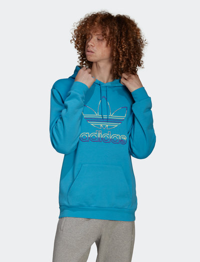 teal blue adidas hoodie