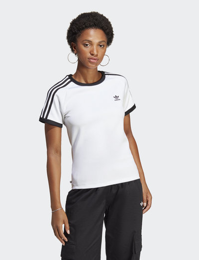 adidas Originals Slim 3 Str Tee - T-shirts | Boozt.com