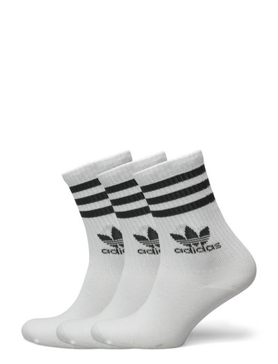 adidas Originals 3 Stripes Crew Sock 3 Pair Pack - Regular socks ...