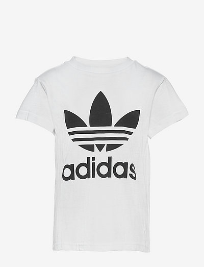 Adicolor Trefoil T-Shirt - pattern short-sleeved t-shirt - white/black