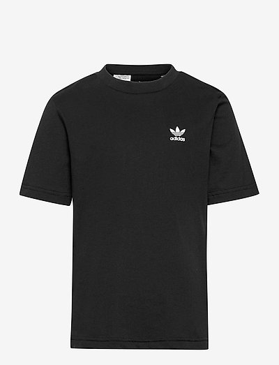 Adicolor Tee - plain short-sleeved t-shirts - black/white