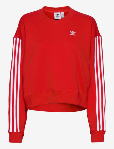 adidas red sweatshirt womens