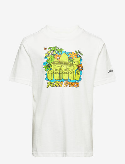 Graphic Tee - kortærmede t-shirts med mønster - white