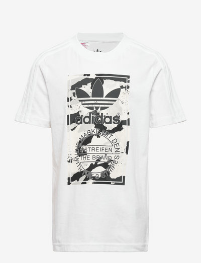 Camo Graphic T-Shirt - kuvioidut lyhythihaiset t-paidat - white