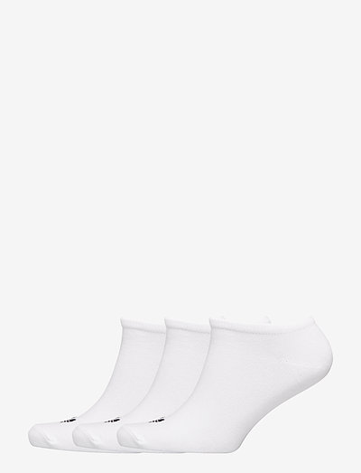 Trefoil Liner Socks 3 Pairs - socks & underwear - white/white/black