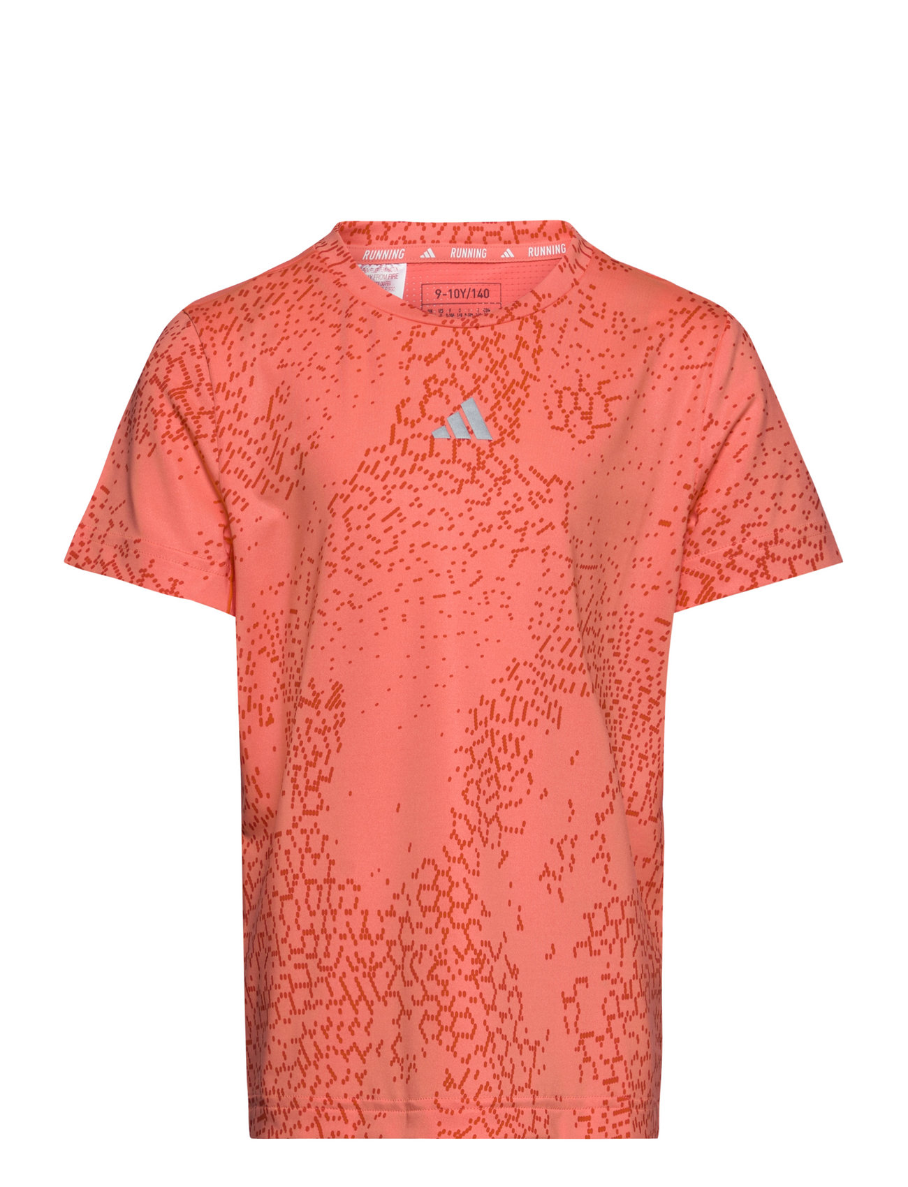 G Run Tee Sport T-Kortærmet Skjorte Orange Adidas Sportswear