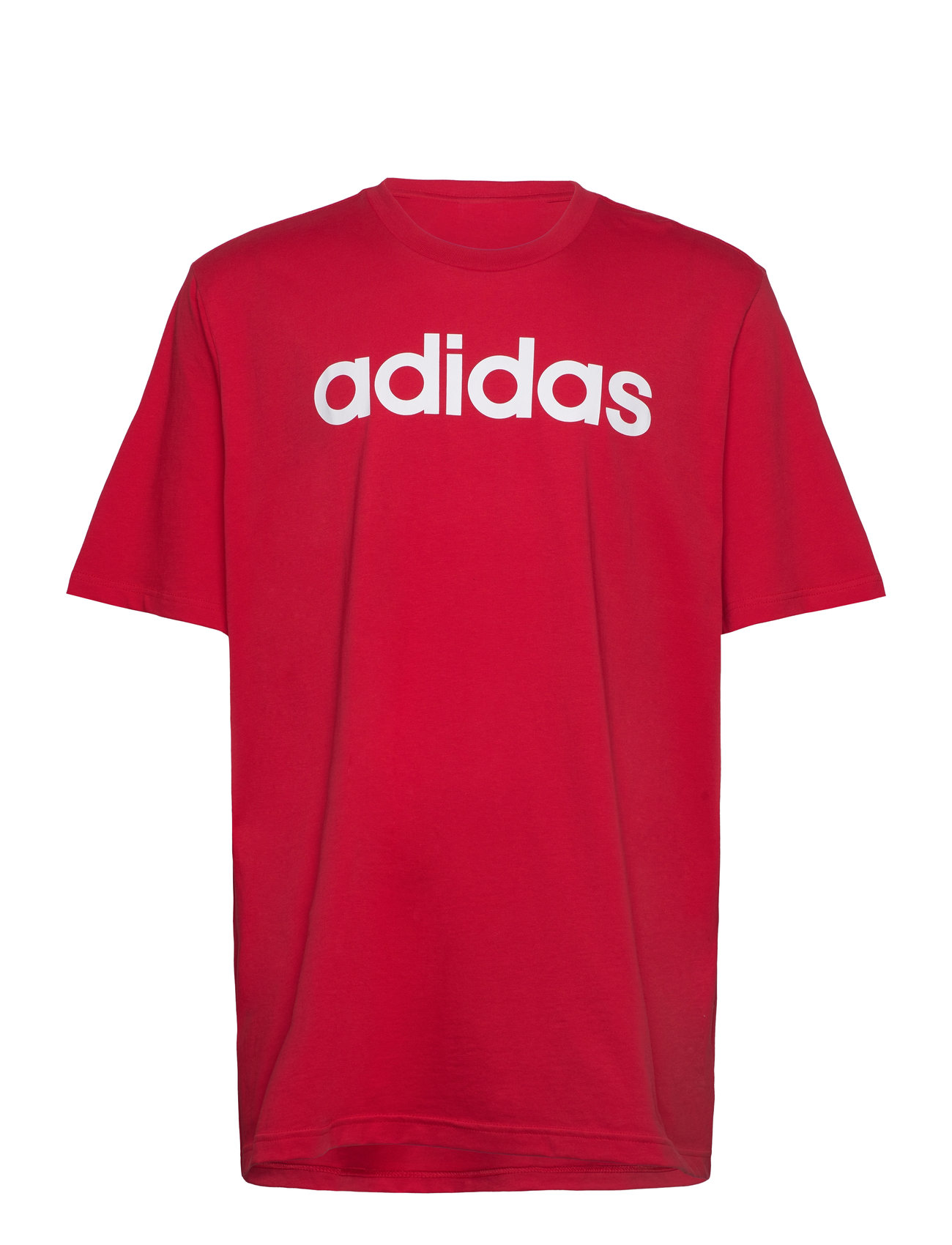 M Lin Sj T Sport T-shirts Short-sleeved Red Adidas Sportswear