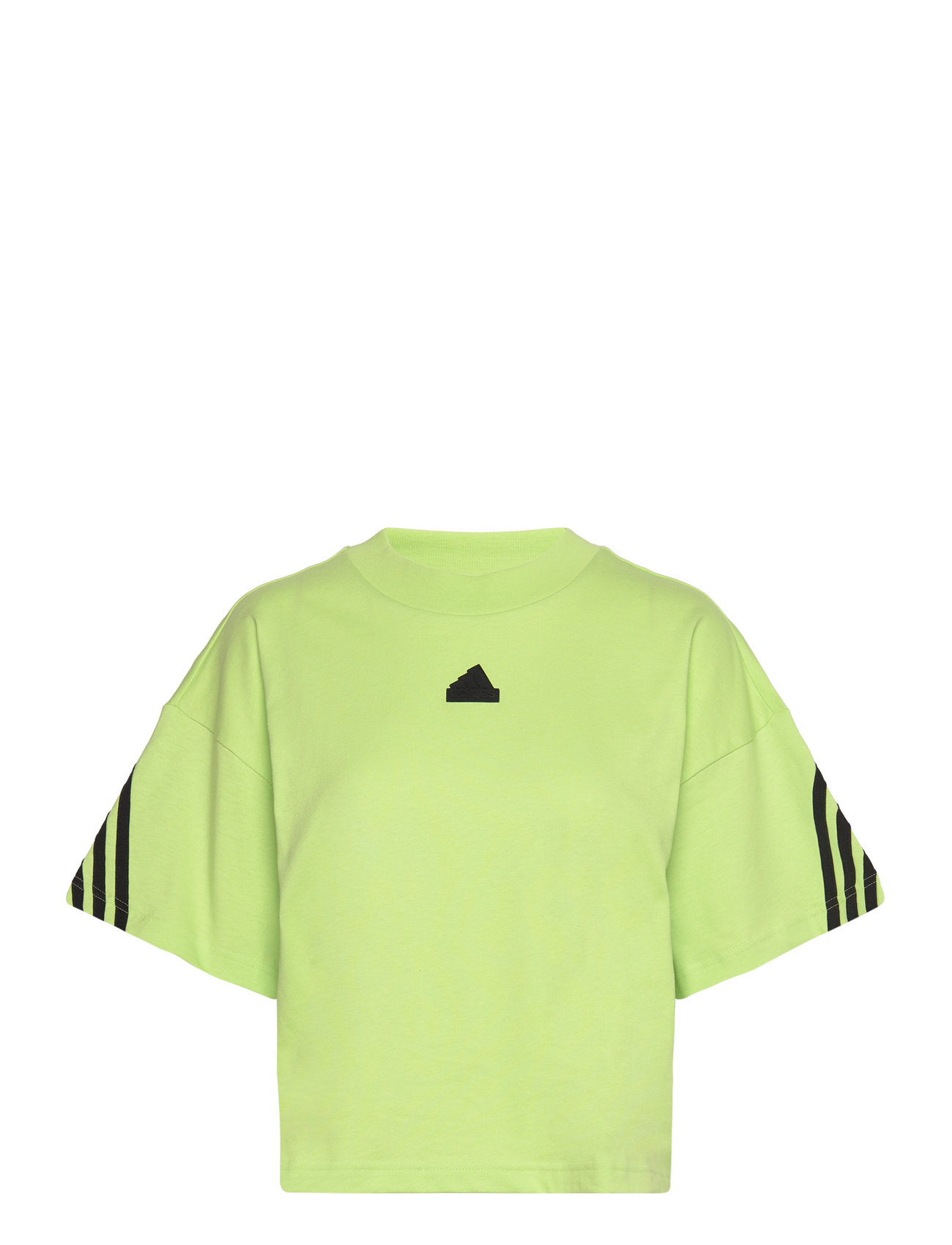 W Fi 3S Tee Sport Crop Tops Short-sleeved Crop Tops Green Adidas Sportswear