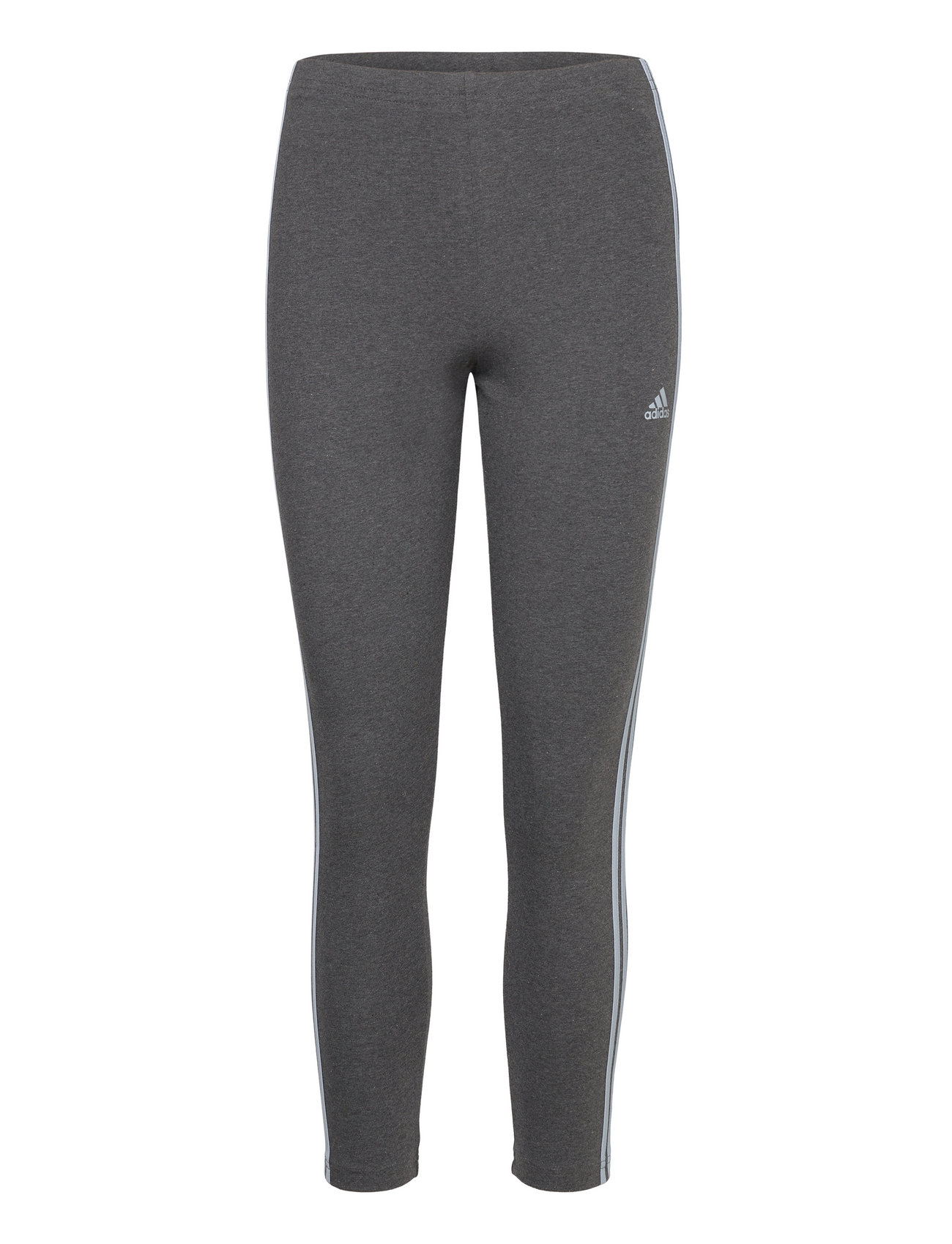 Adidas Sportswear Essentials 3-Stripes High-Waisted Single Jersey Leggings Grå