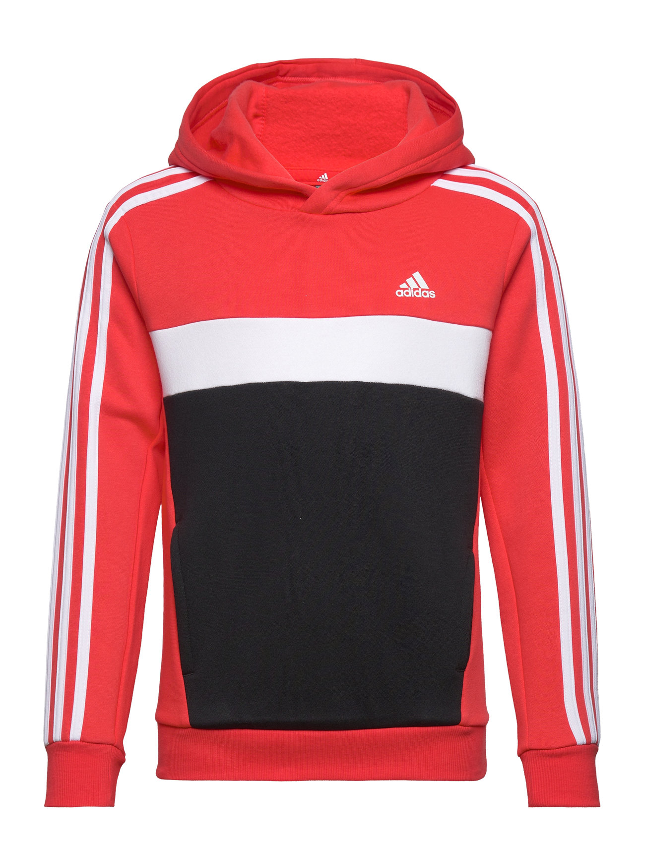 J 3S Tib Fl Hd Sport Sweatshirts & Hoodies Hoodies Red Adidas Sportswear