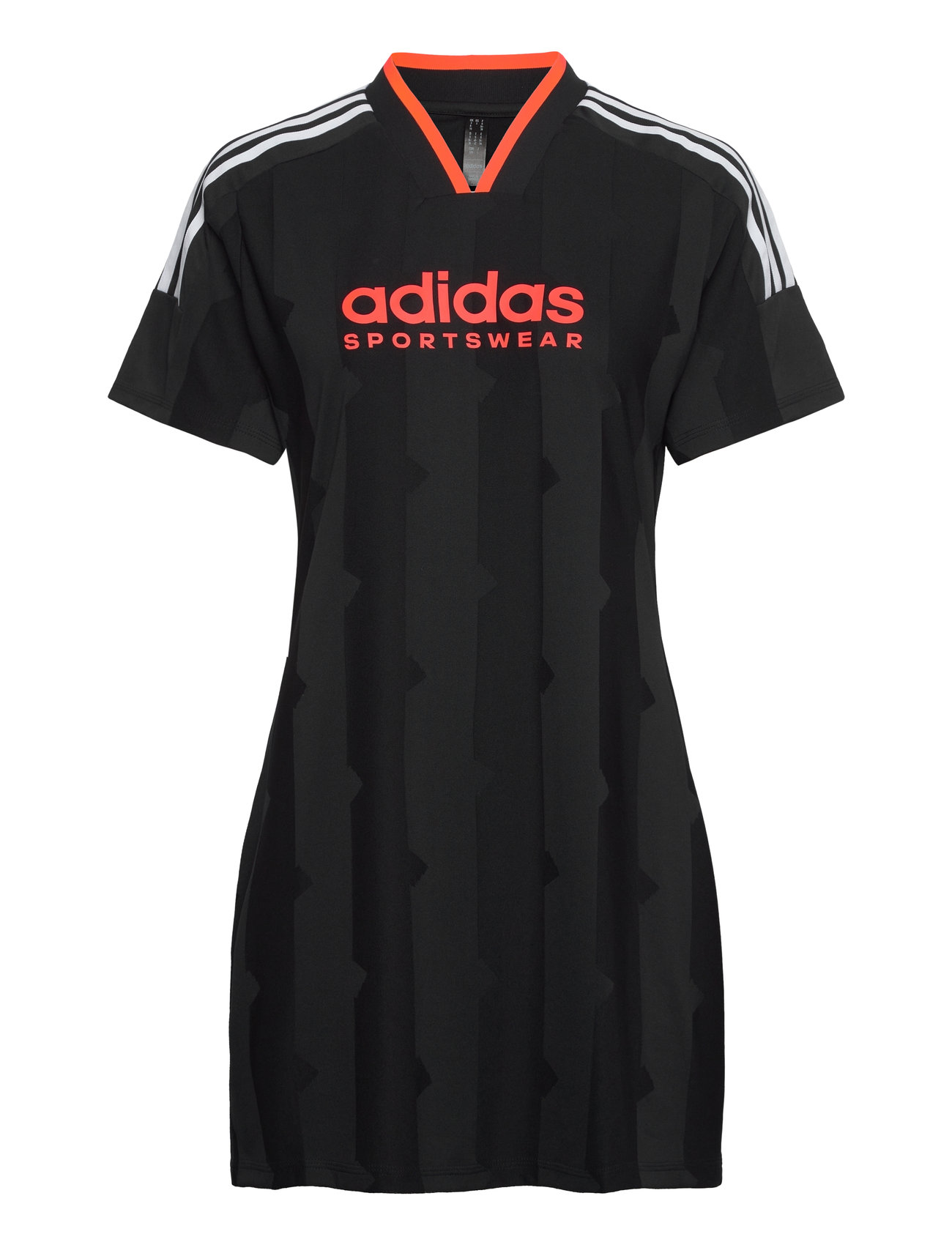 Adidas Sportswear Tiro Cut 3 Stripes Jacquard T-Shirt Dress Svart