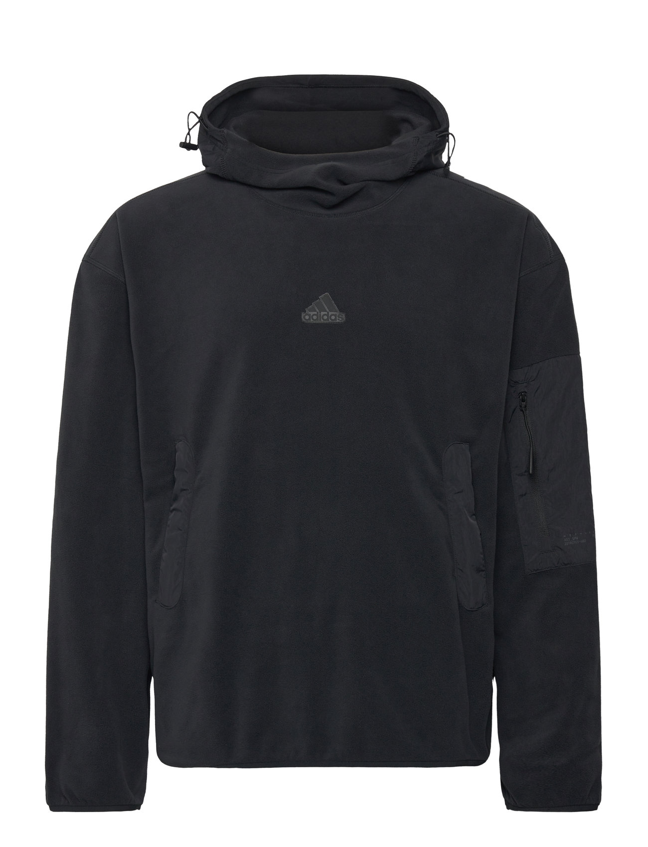 Adidas Sportswear City Escape Polarfleece Hoodie Svart