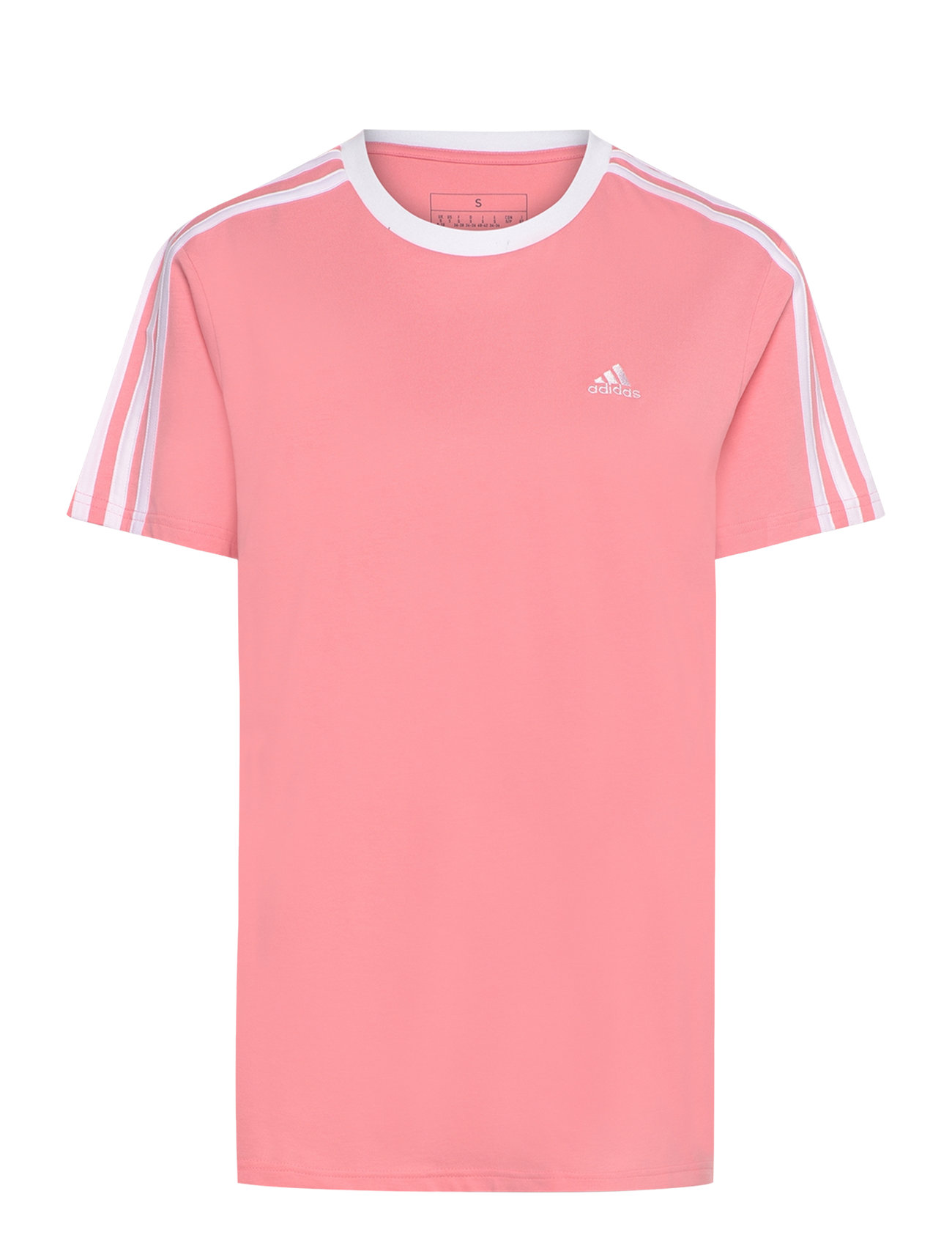 Essentials 3-Stripes T-Shirt Pink Adidas Sportswear